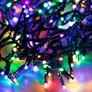 Kép 4/7 - 5,6 m-es 768 LED-es sűrű BOA fényfüzér, hybrid tölthető-napelemes, színes RGB, 8 világítási mód, időzíthető, távvezérlővel