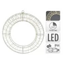 Kép 8/10 - Nagyméretű 480 micro LED-es karácsonyi időzíthető Gyűrű dekor, 38 cm, hálózati adapteres, IP44