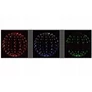 Kép 6/7 - Nagyméretű összehajtható adventi 168 Digitális RGB LED-es, színváltós gömb, távirányítóval, 40 cm, IP 44 adapterrel