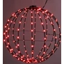 Kép 7/7 - Nagyméretű összehajtható adventi 168 Digitális RGB LED-es, színváltós gömb, távirányítóval, 40 cm, IP 44 adapterrel