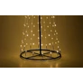 Kép 5/5 - 150 cm magas 154 Digitális meleg fehér LED-es, karácsonyfa, fényjátékkal, effektekkel