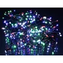 Kép 3/7 - 18 m-es 240 LED-es Karácsonyi kültéri-beltéri dekor fényfüzér, hálózati adateres, színes RGB, IP44