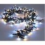 Kép 1/4 - 200 LED-es  kültéri-beltéri BOA fényfüzér, elemes, hideg-meleg  fehér, 8 világítási móddal, időzíthető, 4 m, IP44