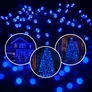 Kép 1/8 - 240 LED-es kültéri-beltéri dekor fényfüzér, kék, 18 m