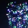 Kép 5/7 - 12,4 m-es 960 LED-es sűrű BOA fényfüzér, hálózati adapteres, színes RGB,időzíthető 6/18 órás, 8 féle fényjátékkal, IP44