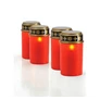 Kép 9/9 - Napelemes LED-es temetői sírmécses, örökmécses, 12 cm, piros, 1db 