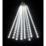 Kép 4/10 - 288 LED-es Karácsonyi meteor fények hulló hó effektussal, hálózati adapteres, 50 cm, fehér Hideg