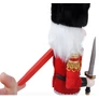 Kép 3/6 - Diótörő figura XL 30 cm, karácsonyi dísz, 1 db 