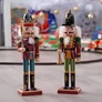 Kép 3/11 - Diótörő II figura XL 30 cm, karácsonyi dísz, 1 db 