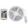Kép 4/7 - Karácsonyi fények 50 LED-es szalag  színes RGB WiFi intelligens USB-s, Applikációval, 5 m