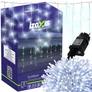 Kép 1/5 - Karácsonyi dekor 300 LED-es  jégcsap fényfüzér, hideg fehér, 15m, IP44 IZOXIS vaku, 8 mód 