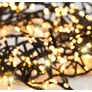 Kép 7/10 - 750 LED-es 15 m-es Karácsonyi kültéri-beltéri fényfüzér, hálózati adapteres, extra meleg fehér, IP44, időzíthető 6/18 órás, csillogó fényjátékkal 