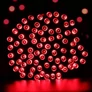 Kép 2/8 - 320 LED-es kültéri-beltéri dekor fényfüzér, hálózati adapteres, időzíthető 6/18 órás, 8 féle fényjátékkal, piros, 24 m, IP44