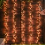 Kép 1/9 - Waterfall-Vízesés fényjáték 710 LED-es BOA fényfüzér, kültéri-beltéri hálózati, időzíthető 6/18 órás, Hideg-Meleg fehér, 10m, IP44