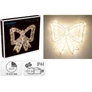 Kép 7/7 - Karácsonyi-adventi XL 500 meleg fehér LED-es masni ajtódísz, 38 x 33 cm, IP44 hálózati adapteres, időzíthető 8/16 órás