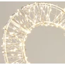 Kép 3/7 - Karácsonyi-adventi XL 500 meleg fehér LED-es Szív ajtódísz, 38 x 36 cm, IP44 hálózati adapteres, időzíthető 8/16 órás