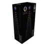 Kép 6/8 - 210 cm magas 370 Digitális RGB LED-es, színváltós Fénykarácsonyfa, 10 LED-es csillag csúcsdísszel, IP44