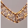 Kép 3/6 - Karácsonyi-adventi XL 500 extra meleg fehér LED-es Szív ajtódísz, 38 x 36 cm, IP44 hálózati adapteres, időzíthető 8/16 órás