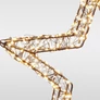 Kép 5/7 - Karácsonyi-adventi XXL 800 extra meleg fehér micro LED-es csillag ajtódísz, 36 cm, IP44 hálózati adapteres, időzíthető 8/16 órás, 5+1 féle csillogó fényjátékkal