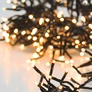 Kép 4/10 - 768 LED-es nagyon sűrű Cluster fényfüzér, hálózati adapteres, meleg fehér, 8 világítási mód, időzíthető 8/16 órás, 5,6 m-es, IP44