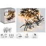 Kép 10/10 - 1152 LED-es nagyon sűrű Cluster fényfüzér, hálózati adapteres, meleg fehér, 8 világítási mód, időzíthető 8/16 órás, 8,4 m-es, IP44