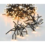 Kép 3/10 - 1152 LED-es nagyon sűrű Cluster fényfüzér, hálózati adapteres, meleg fehér, 8 világítási mód, időzíthető 8/16 órás, 8,4 m-es, IP44