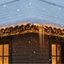 Kép 2/10 - 3000 LED-es nagyon sűrű Cluster fényfüzér, hálózati adapteres, meleg fehér, 8 világítási mód, időzíthető 8/16 órás, 21,8 m-es, IP44