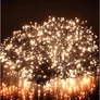 Kép 1/10 - 3000 LED-es nagyon sűrű Cluster fényfüzér, hálózati adapteres, meleg fehér, 8 világítási mód, időzíthető 8/16 órás, 21,8 m-es, IP44