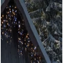 Kép 7/9 - 1032 LED-es hálózati adapteres Cluster jégcsap fényfüzér, időzíthető 6/18 órás, meleg fehér-csillogó Hideg fehér effekttel, IP44, 7 m-es 