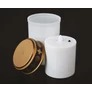 Kép 6/6 - Napelemes LED-es temetői sírmécses, örökmécses, 12 cm, fehér, 1db 