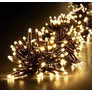 Kép 3/9 - 1608 LED-es nagyon sűrű Super Cluster fényfüzér, hálózati adapteres, meleg fehér, 8 féle fényjáték, időzíthető 8/16 órás, 4 m-es, IP44