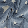 Kép 3/7 - Sötétben fluoreszkáló takaró, szürke, csillagos, 150 x 200 cm