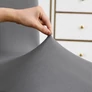Kép 3/9 - 8 db Univerzális mosható elegáns székhuzat, 160 g/m2,  szürke