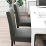 Kép 6/9 - 8 db Univerzális mosható elegáns székhuzat, 160 g/m2,  szürke