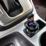 Kép 4/4 - FM bluetooth transmitter és kihangosító, MP3, SD, 2 db USB bemenettel