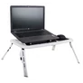 Kép 2/6 - E-Table összecsukható laptoptartó asztal, 2 db hűtő ventilátorral