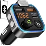 Kép 1/7 - FM bluetooth transmitter és kihangosító, MP3, SD, 3 db USB bemenettel