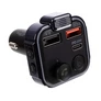 Kép 3/7 - iOS és Android kompatibilis FM transmitter és kihangosító, MP3, SD, 3 db USB bemenettel, töltőfunkcióval