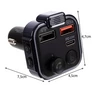 Kép 4/7 - iOS és Android kompatibilis FM transmitter és kihangosító, MP3, SD, 3 db USB bemenettel, töltőfunkcióval