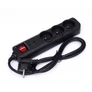 Kép 3/5 - 2 USB-s hosszabbító kábel 1,5 m, 3 db aljzattal, kapcsolóval