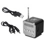 Kép 7/7 - Konyhai mobil rádió FM/AM/bluetooth/USB-s, LED akkumulátoros, IK