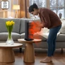Kép 7/10 - Maltec kerámia fűtőbetétes Elektromos hősugárzó, 2000W, 90°-os oszcillációs, távirányítós