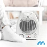 Kép 2/8 - Maltec hősugárzó, túlmelegedési védelemmel és termosztáttal 1000/2000 W