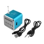 Kép 7/7 - Konyhai mobil rádió FM/AM/bluetooth/USB-s, LED akkumulátoros, kék