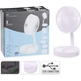 Kép 1/3 - Excellent Electrics USB-s asztali összecsukható ventilátor, 3 fokozattal