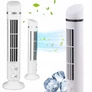 Kép 1/6 - 2 fokozatú USB-s Oszlopventilátor, LED fénnyel,  38 cm 