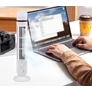 Kép 2/6 - 2 fokozatú USB-s Oszlopventilátor, LED fénnyel,  38 cm 