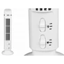 Kép 6/6 - 2 fokozatú USB-s Oszlopventilátor, LED fénnyel,  38 cm 
