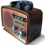 Kép 4/8 - Retro konyhai mobil rádió FM/AM/bluetooth/USB-s, akkumulátoros, E972