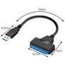 Kép 3/4 - USB to SATA 3.0 Izoxis 23603 adapter